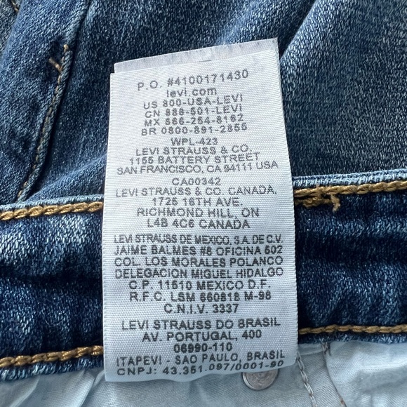 Levi’s Bootcut Classic Blue Women's Jeans - 20M - Picture 11 of 13